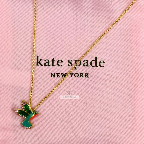 Kate Spade Hummingbird Scenic Route Necklace